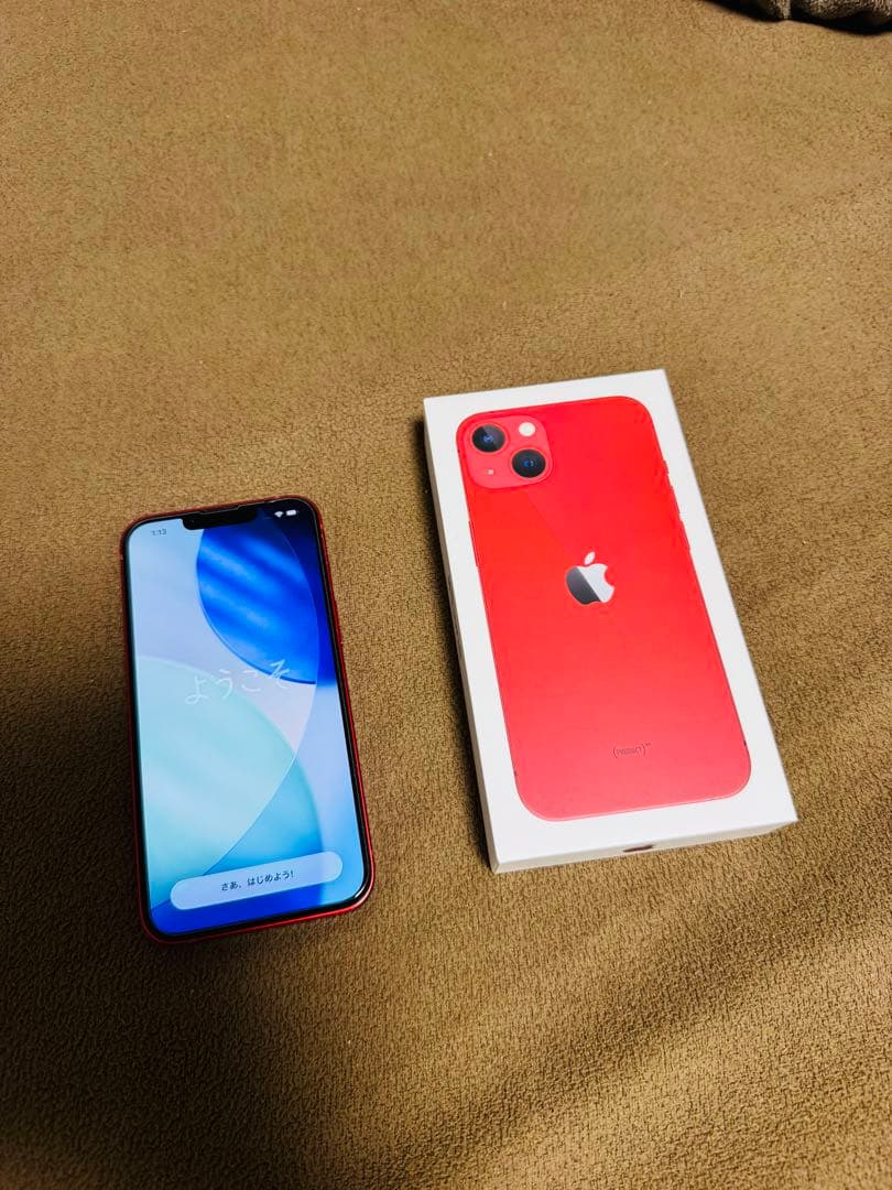 携帯電話本体 Apple iPhone 13 PRODUCT(RED) 256GB