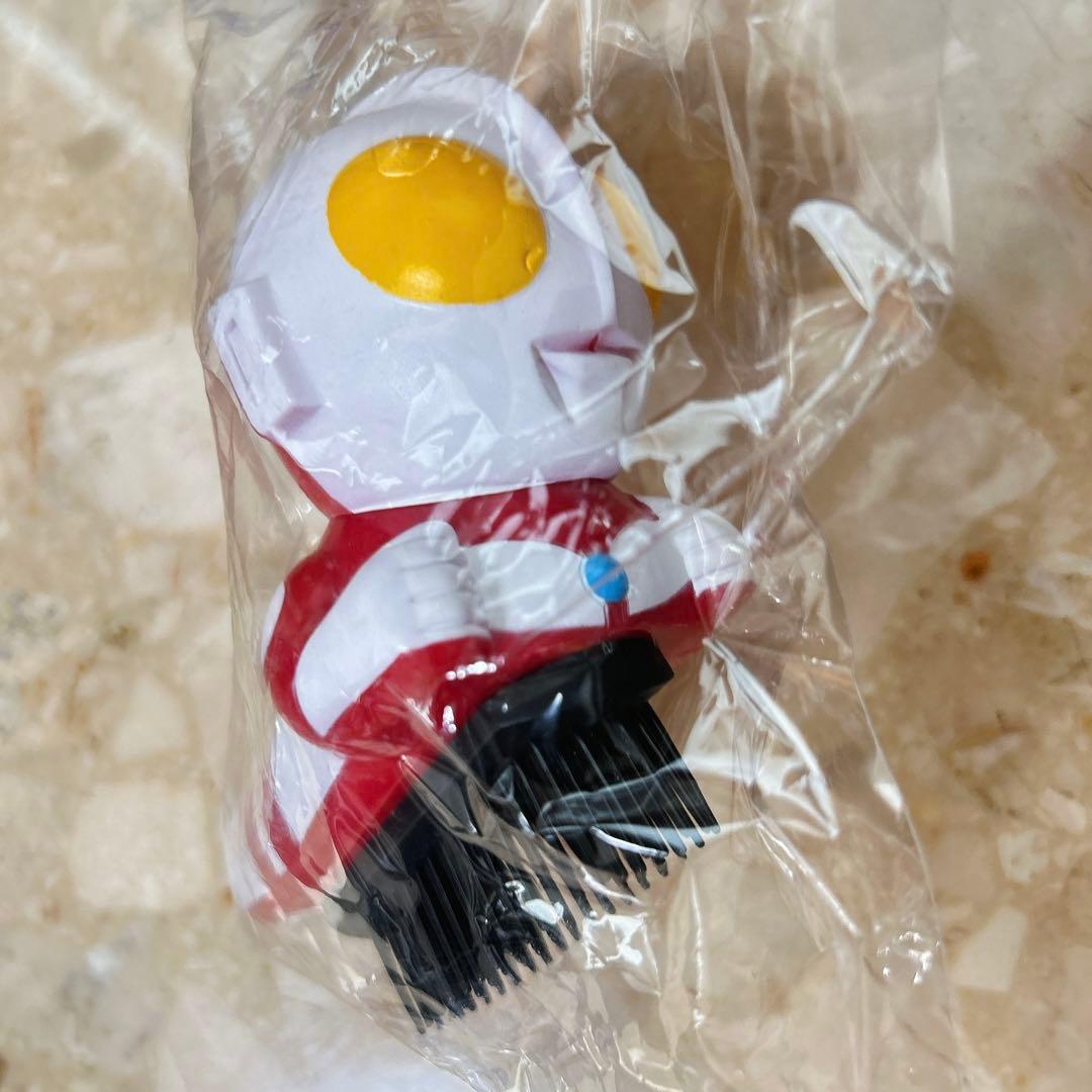 激レア ウルトラマン ブラッシング アイドル ソフビ セルボ ヘアーブラシ クシ