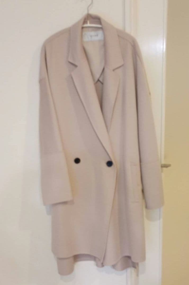 アドーア　カシミヤ混コート