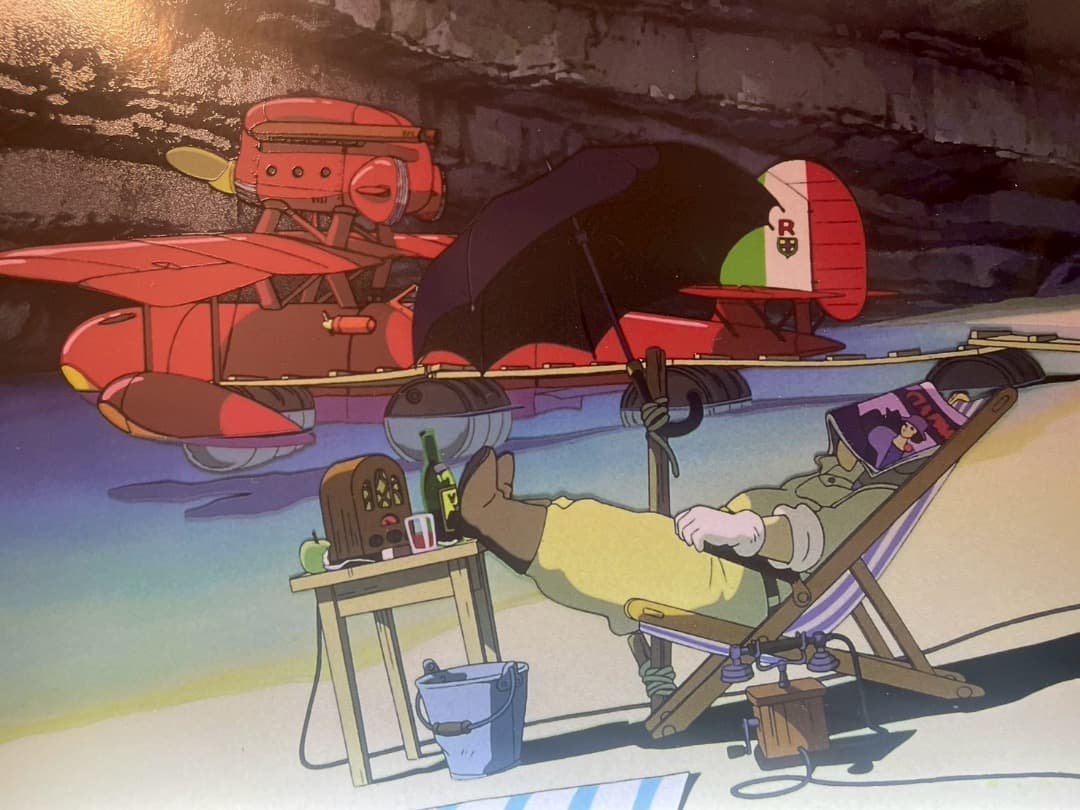 ジブリ名作「紅の豚」　台湾限定　ポスター