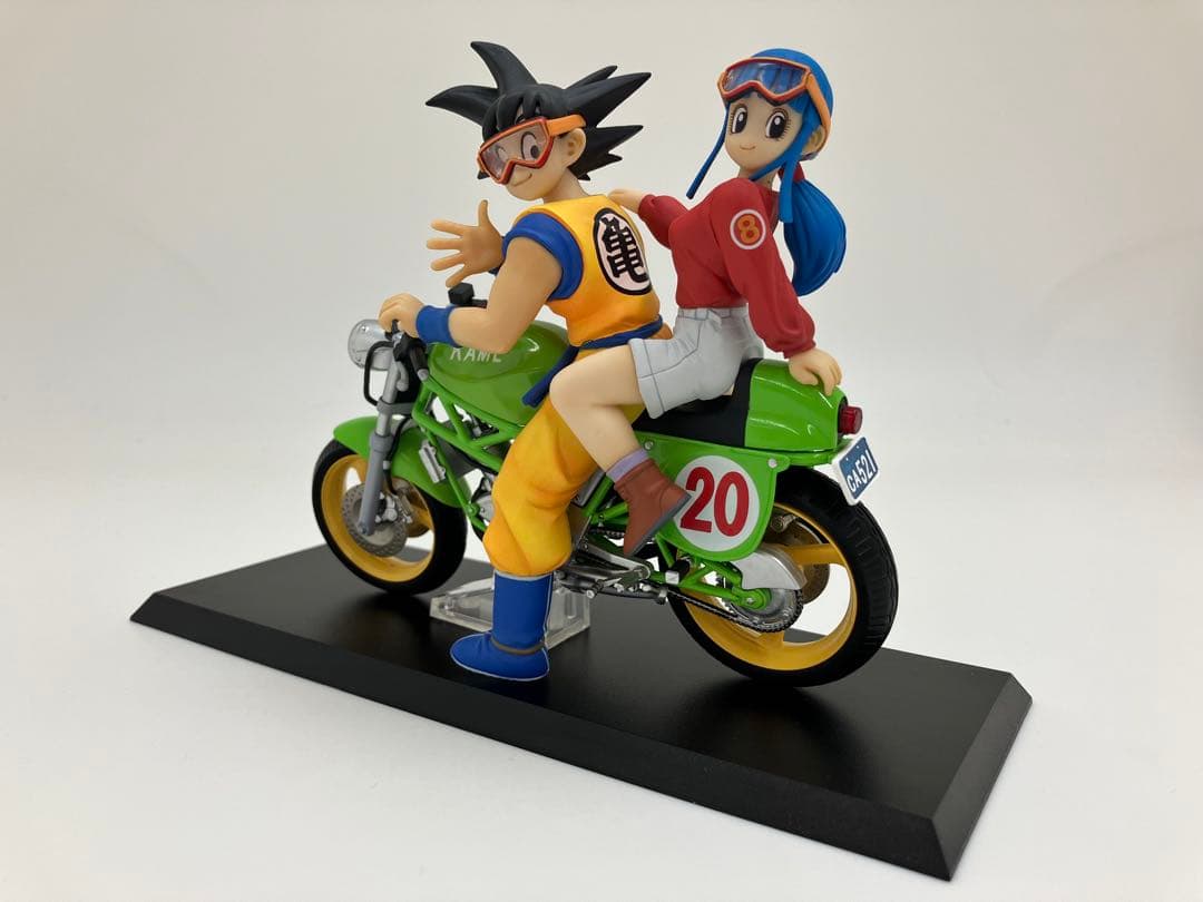 デスクトップリアルマッコイ 孫悟空&チチ ドラゴンボール　フィギュア