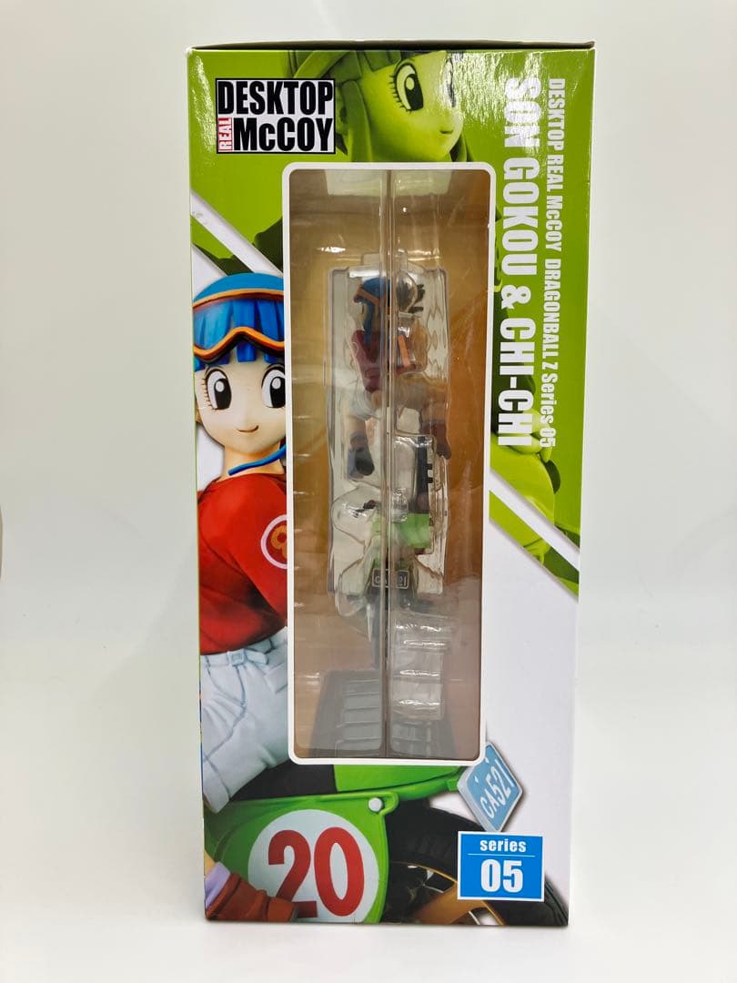 デスクトップリアルマッコイ 孫悟空&チチ ドラゴンボール　フィギュア