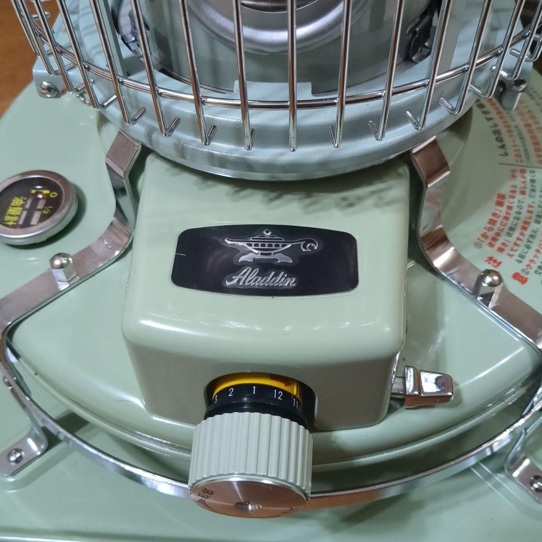 Aladdin ブルーフレームヒーター BF3911 色 グリーン 難あり