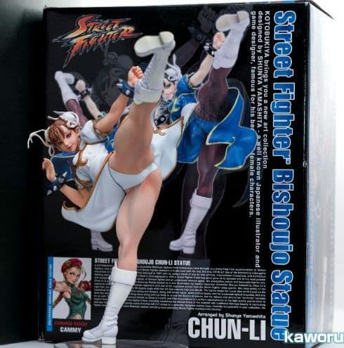 コトブキヤ ストリートファイター 春麗 生足 2次元 リペイント　フィギュア