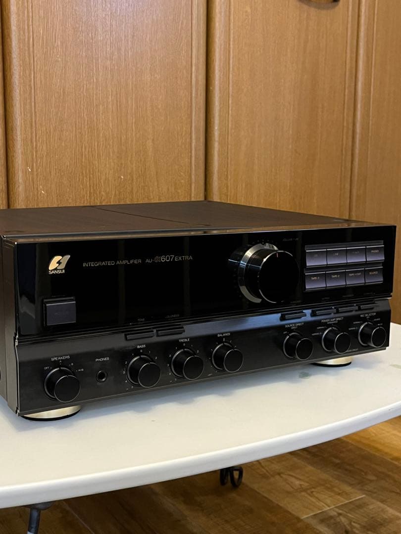 本物の音楽を楽しみたいなら SANSUI AU-α607 EXTRA 整備済