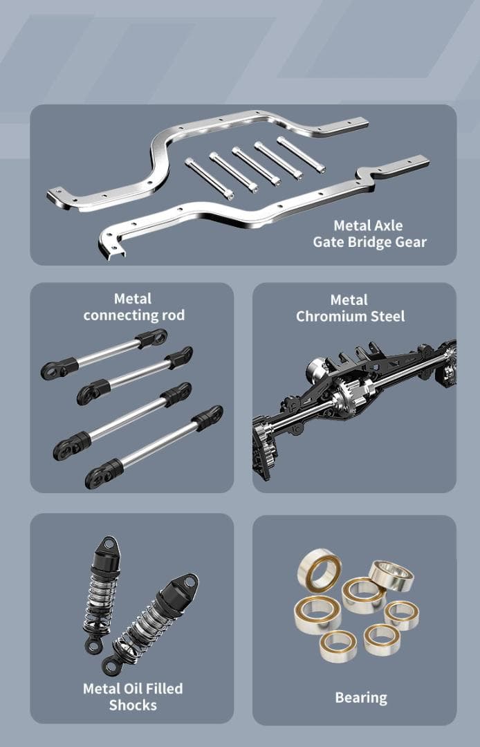 MJX H12P フォードブロンコ クローラーラジコンRTR ブラシレスモーター