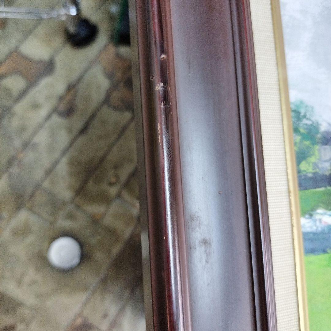 五十畑勝吉　羽咋川　油絵　油彩画