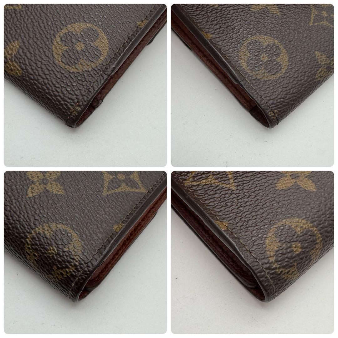 美品✨️ルイヴィトン　インターナショナル　三つ折り財布　長財布　wallet