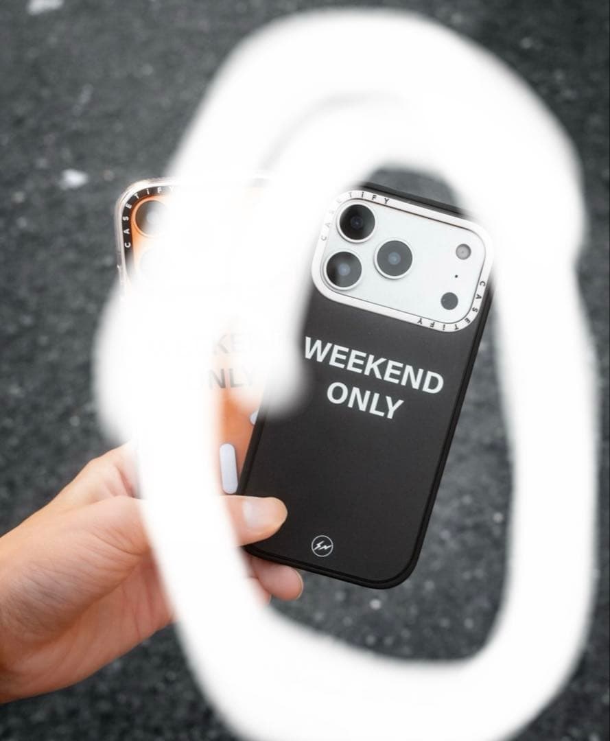 iPhoneアクセサリー iPhone17 pro WEEKEND fragment CASETiFY