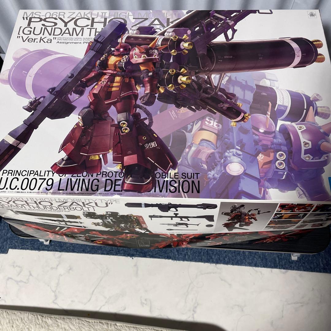 MG1/100高機動型ザクサイコ.ザクVer.Ka、HG1/144ナイチンゲール