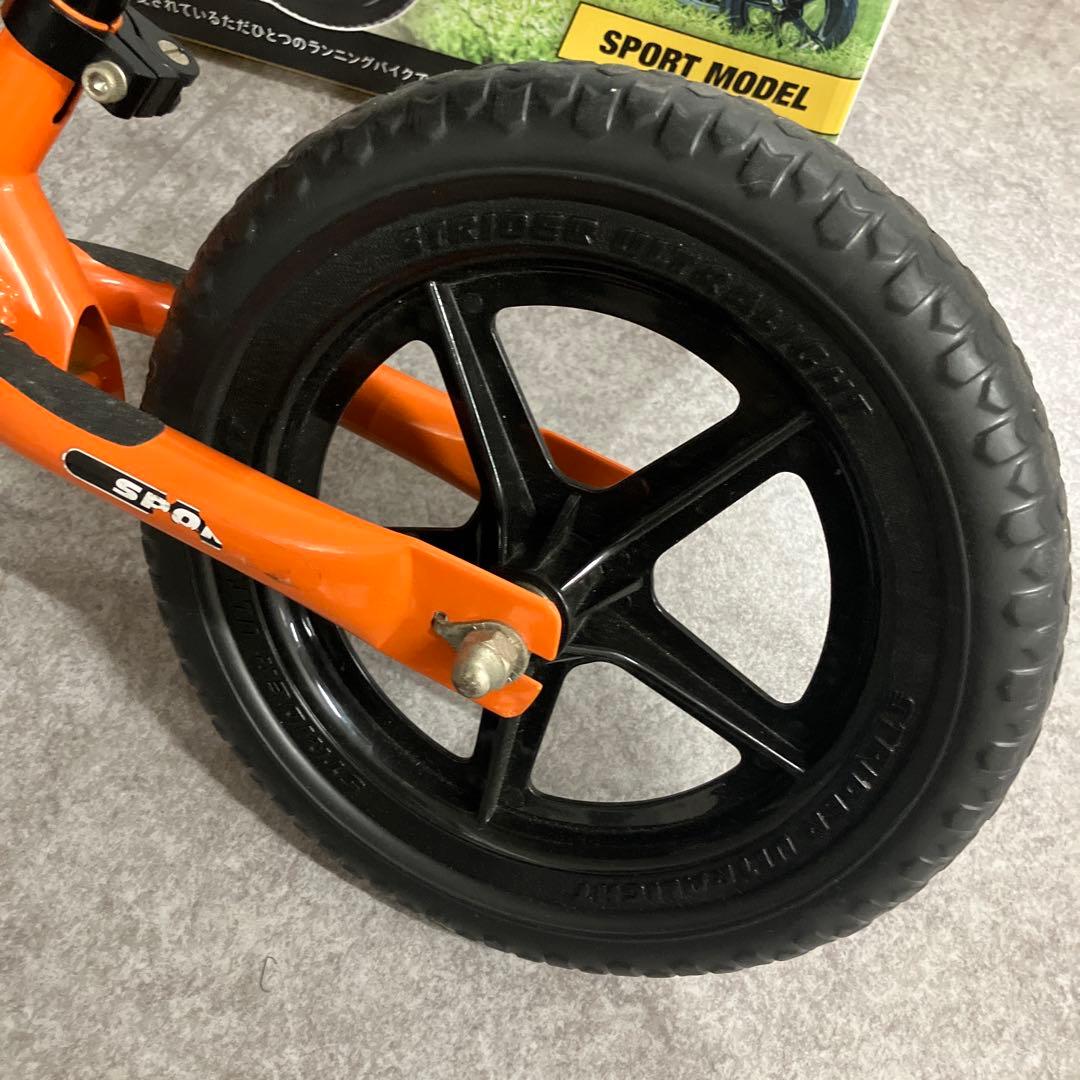 箱付ストライダーSTRIDER バランスバイク 12インチ オレンジ日本正規品