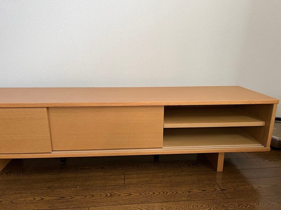 お値下げ！無印良品 テレビボード 150cm オーク材
