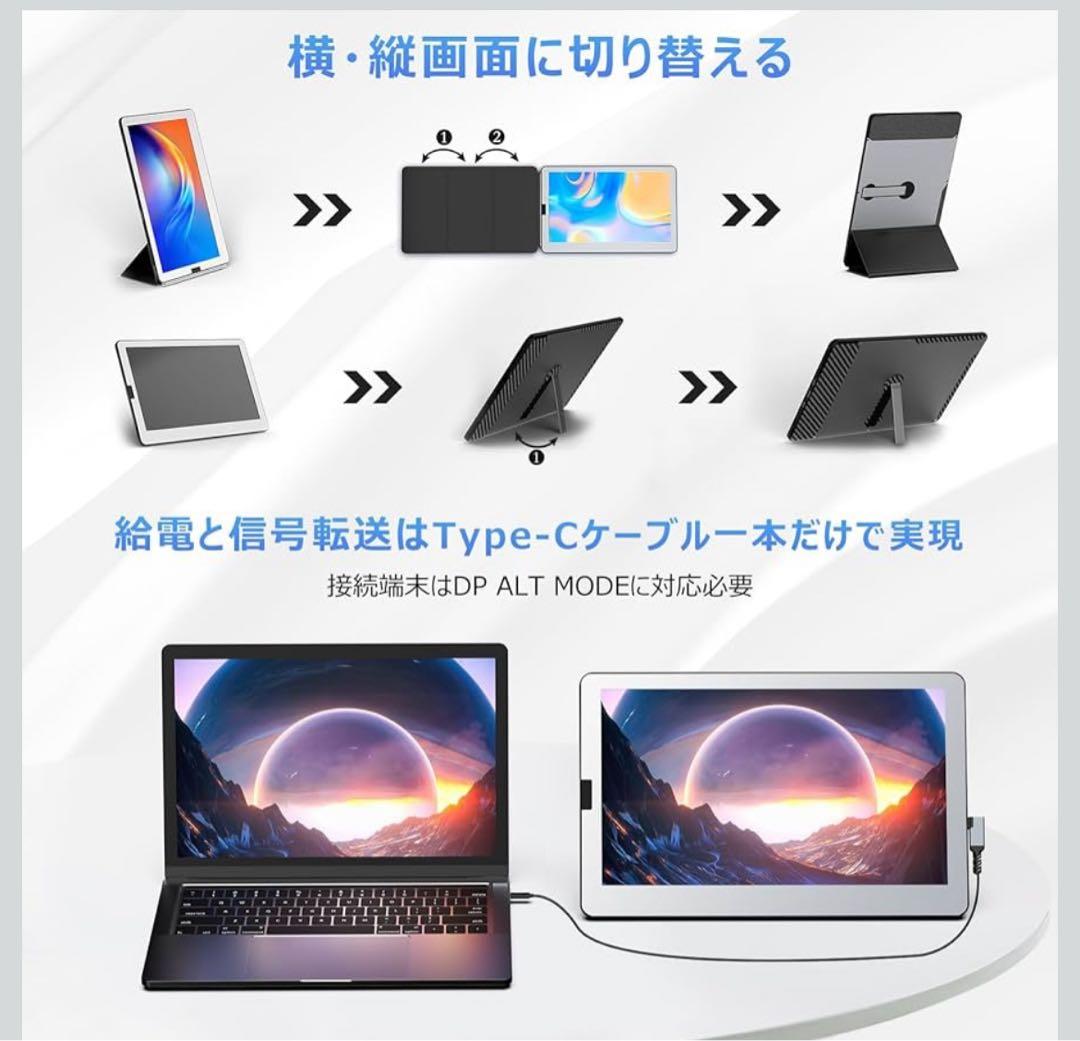 Kwumsy F1S 14インチ ポータブルモニター ノートパソコン用