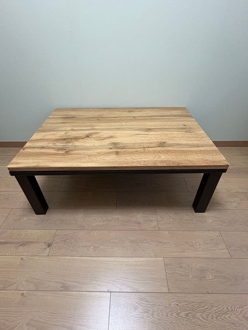 木目調ヒーター付きこたつ