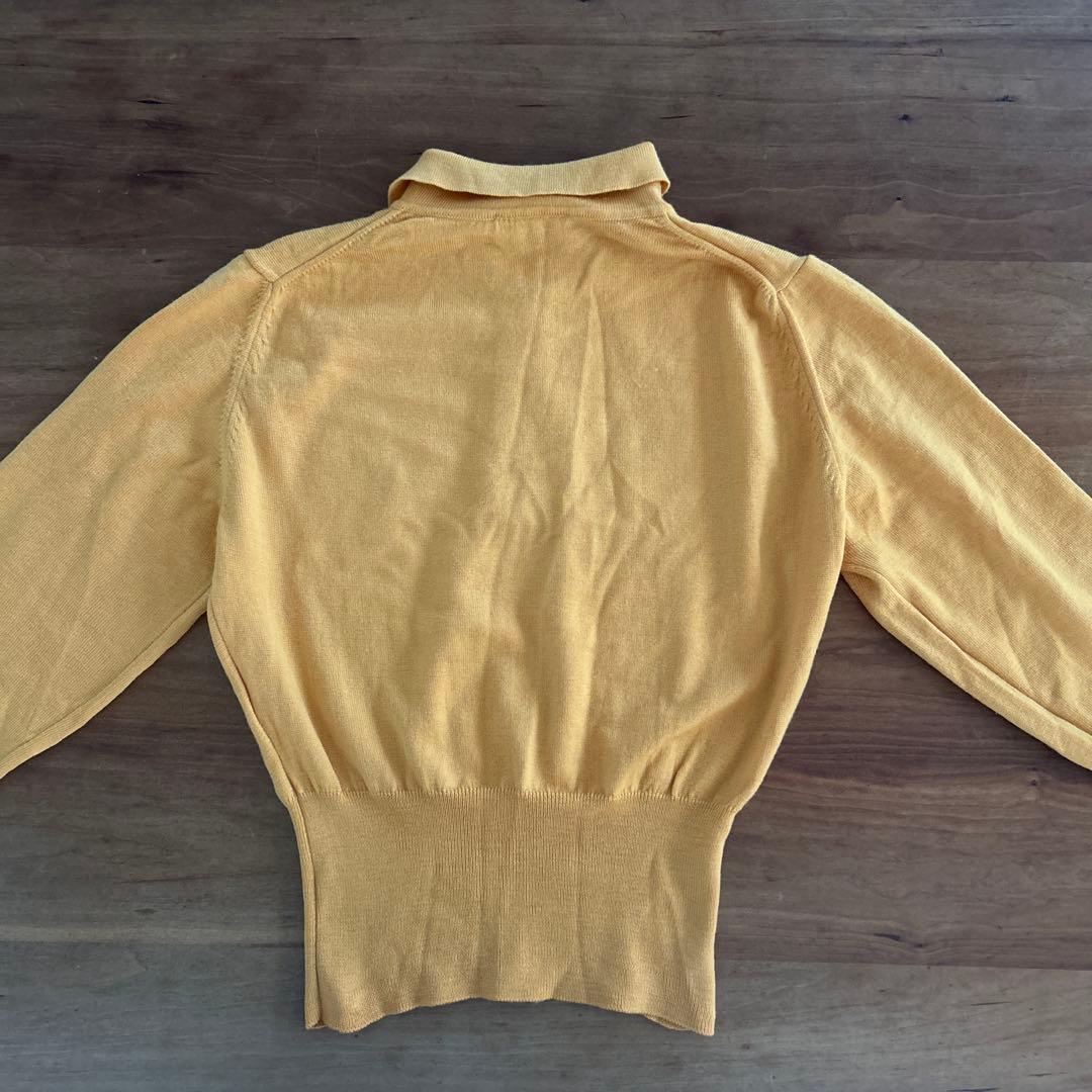 ヴィヴィアンウエスウッドレッドレーベル　オーヴ刺繍ポロニット