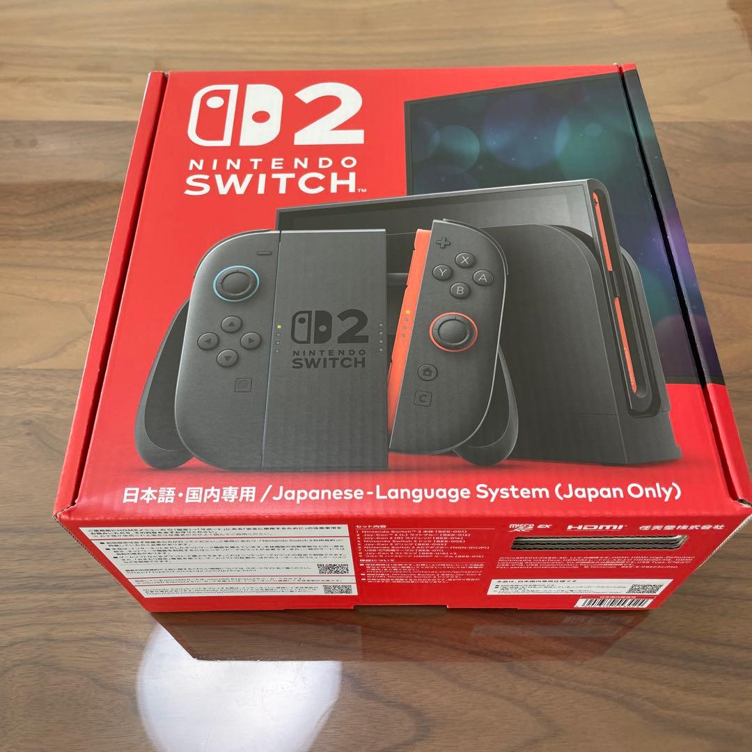 新品！2026.1.12購入　Nintendo Switch2 本体
