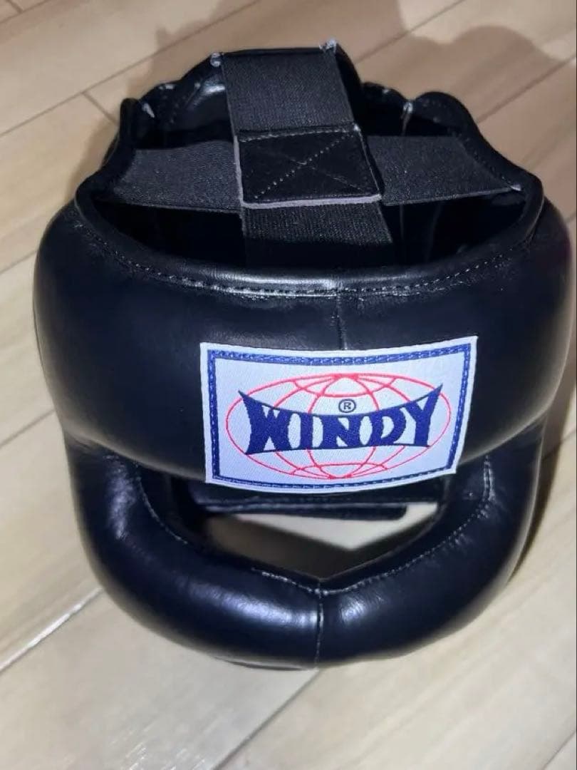 WINDY HPM Mサイズ ボクシングヘッドギア 黒