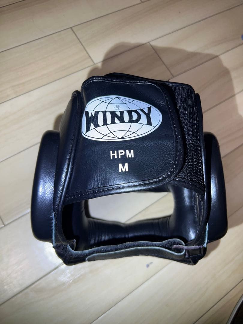 WINDY HPM Mサイズ ボクシングヘッドギア 黒