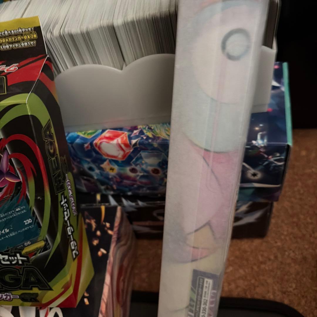 ポケモンカードセットとデッキケース 引退品 リーリエSRなどあり