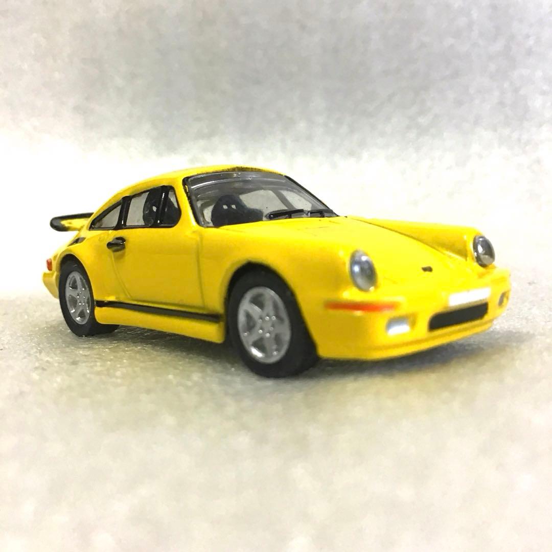 ルパン四世様 リクエスト確認用　 ポルシェ　ベース　RUF CTR ミニカー黄色