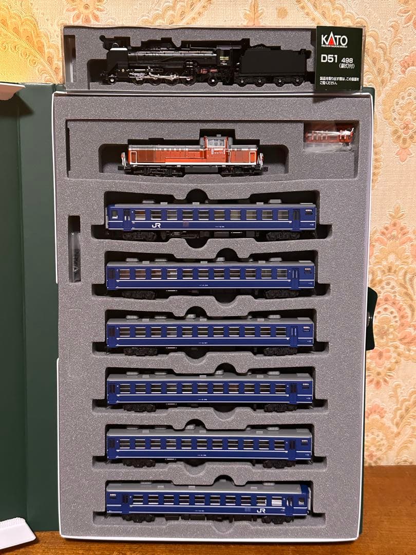 KATO 12系JR東日本仕様6両セット+DE10+D51 498 　Nゲージ