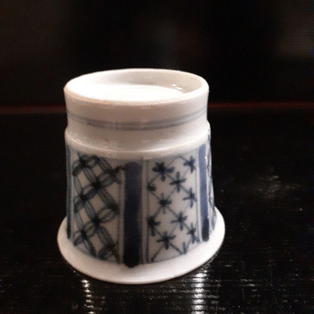古伊万里江戸中期染付け酒杯