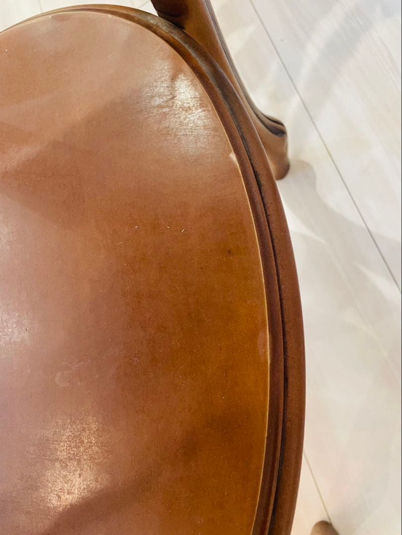 送料込み　大理石 猫脚 コンソール アンティーク 木製 彫刻 天板 テーブル