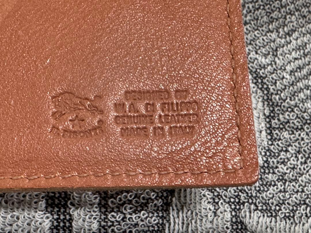 イルビゾンテ　二つ折り財布　ピンク