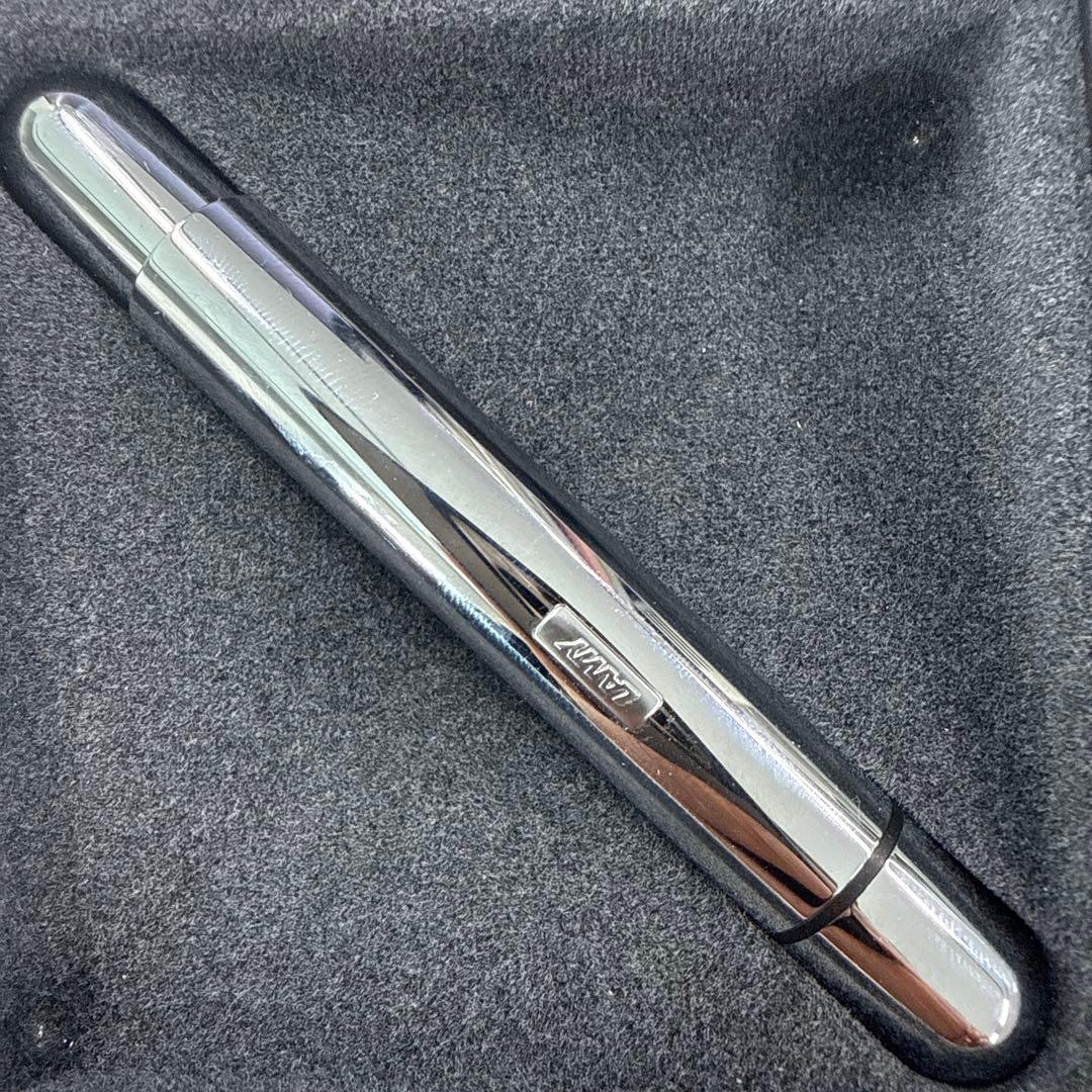 LAMY pico ポケットペン シルバー 箱付 伸縮式 M22リフィル