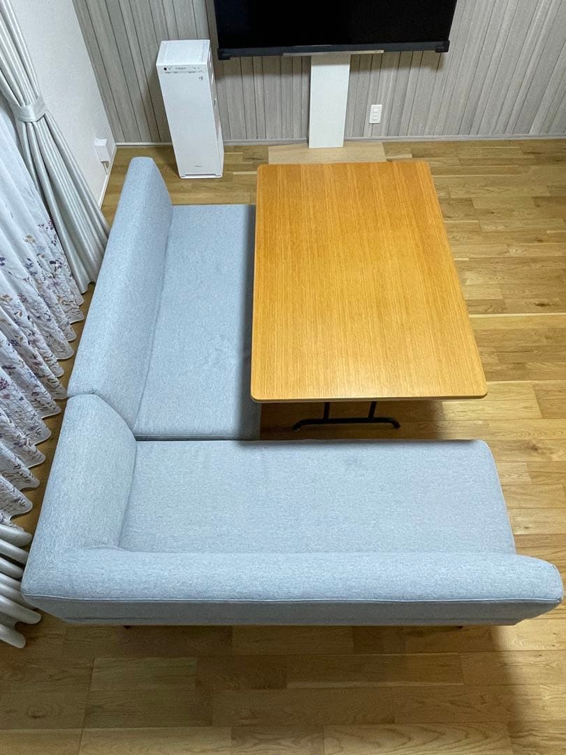 ①【unico】FUNEAT ファニート ダイニングテーブル