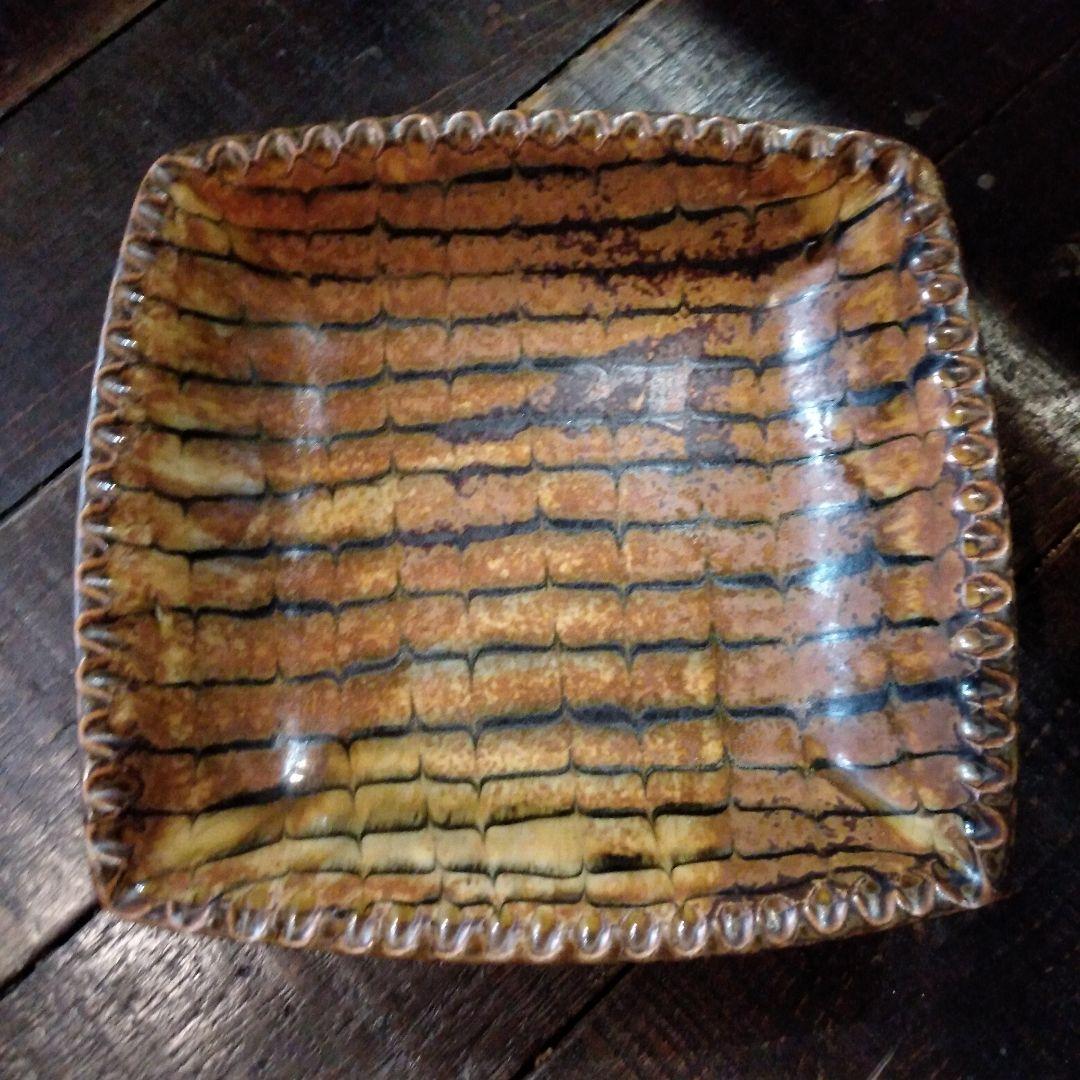 つくも窯十場天伸 耐熱スリップウェア