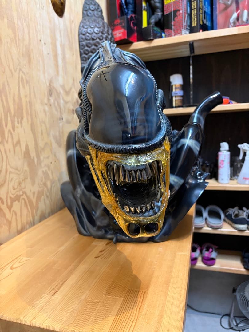 【メーカー不明】エイリアンフィギュア ライフサイズ 1/1 バスト等身大