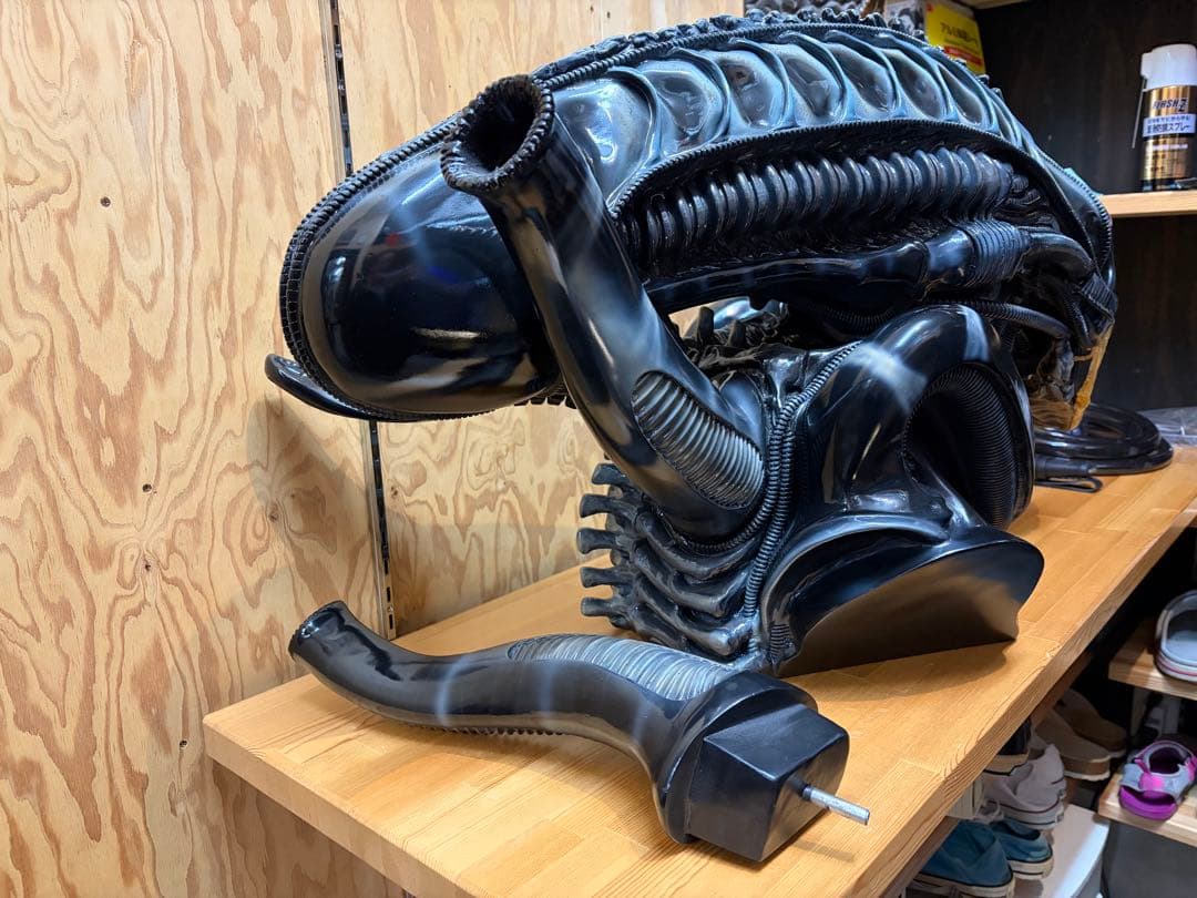 【メーカー不明】エイリアンフィギュア ライフサイズ 1/1 バスト等身大