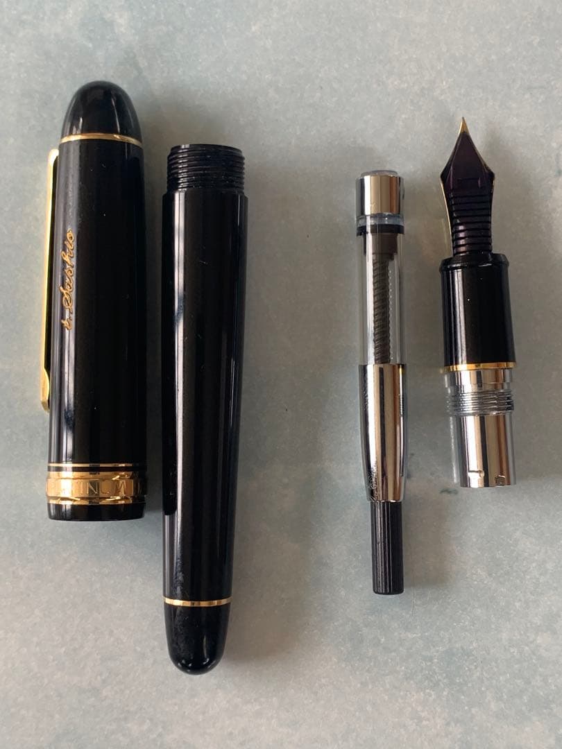 プラチナ万年筆　センチュリー #3776 14k UEF