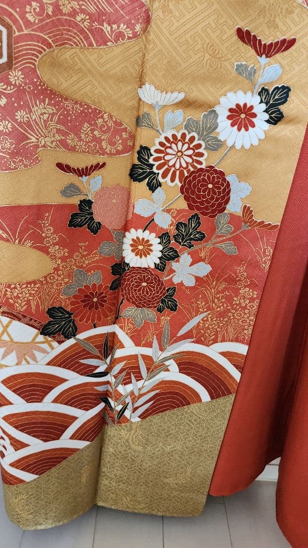 振袖　身丈168cm裄68cm袋帯　長襦袢セット