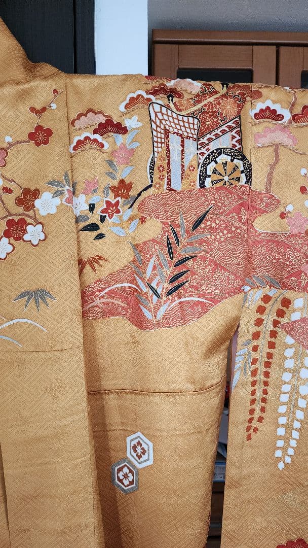 振袖　身丈168cm裄68cm袋帯　長襦袢セット