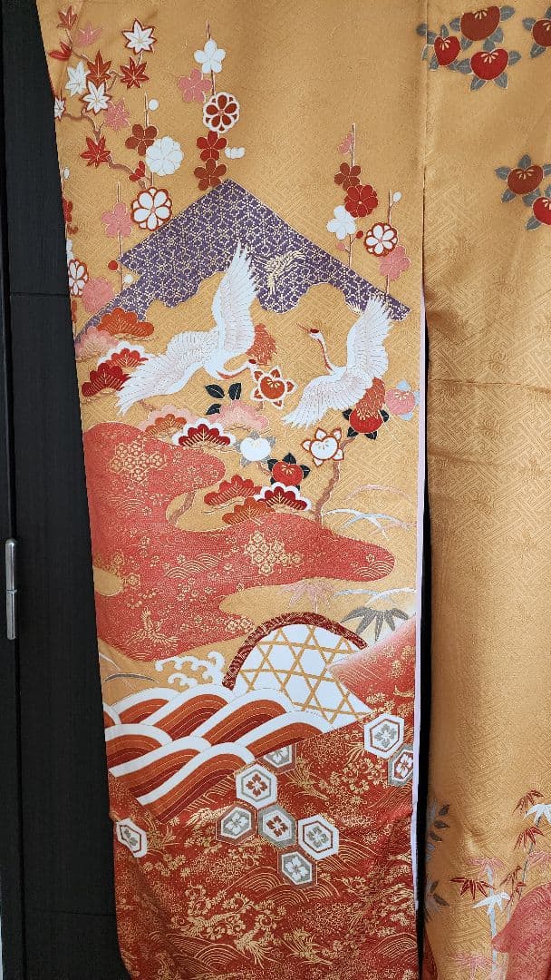 振袖　身丈168cm裄68cm袋帯　長襦袢セット