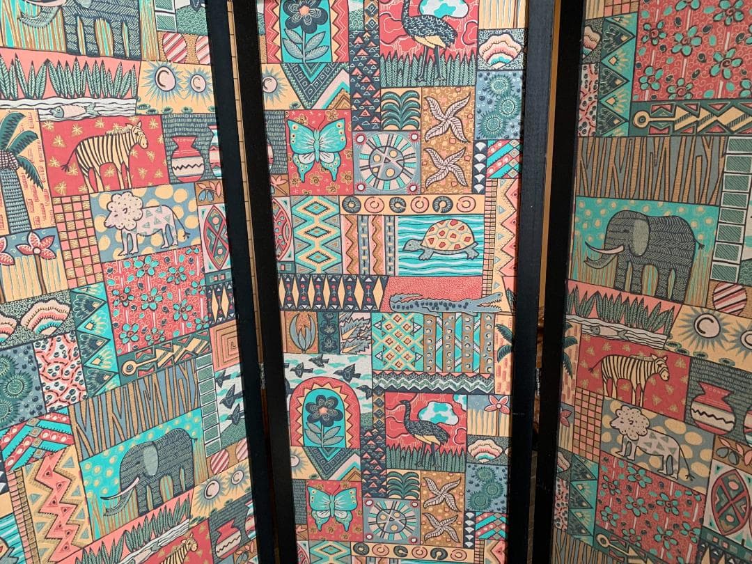 アジアン家具　衝立　値下げしました。　引き取り限定