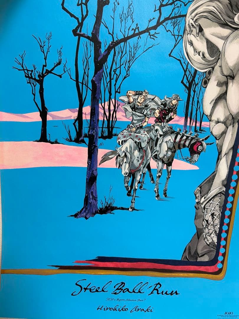 ジョジョの奇妙な冒険　第7部 SBR B2ポスター