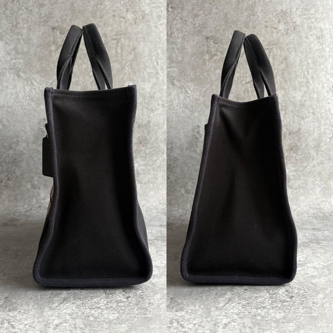 【極美品】COACH カーゴ トート ターンロック 2way ショルダーバッグ
