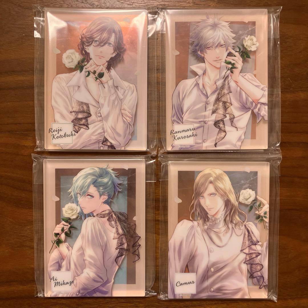 うたプリ アニパス ノーブルアート アクリルブロック 嶺二 蘭丸 藍 カミュ