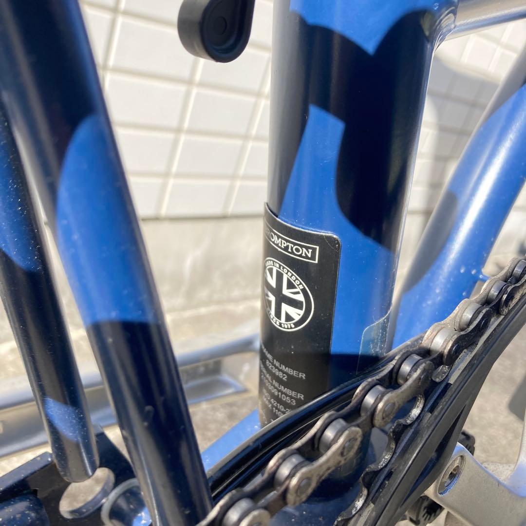 brompton m3l テンペスト ブルー ブロンプトン 引き取り限定