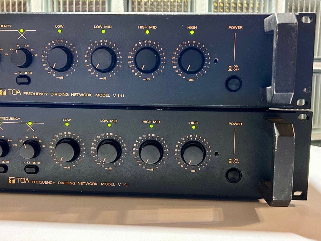 【ジャンク扱】TOA/V 141（検索用）チャンデバ/デバイダー/クロスオーバー