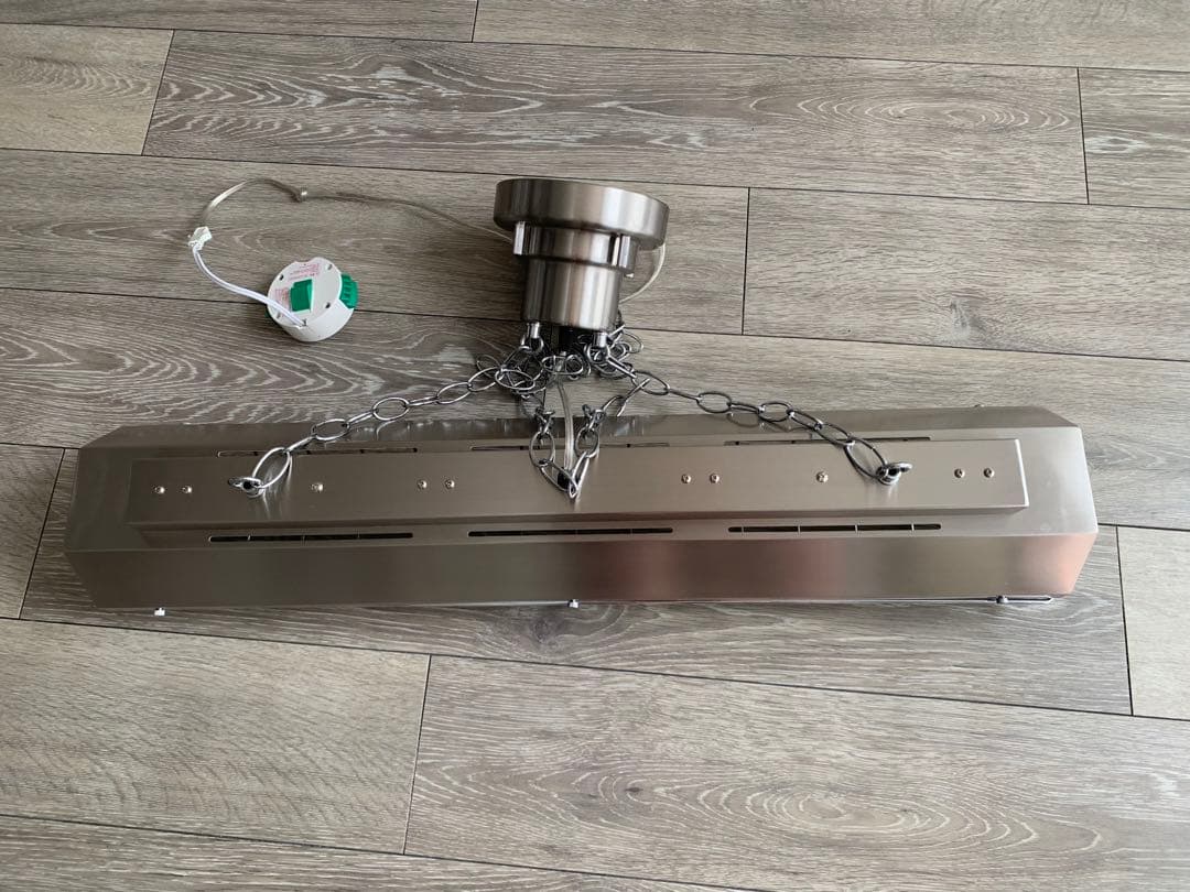 【美品】KANTE インダストリアル 天井照明 シルバー