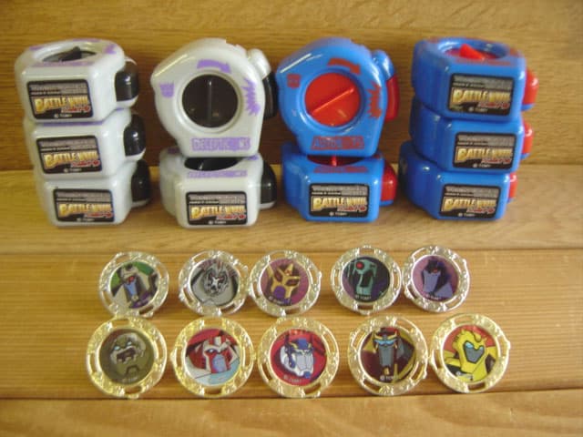 ♯Gsu10CCトランスフォーマーアニメイテッドバトルホイール10種 ガシャポン