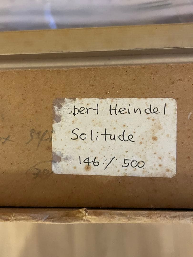 ロバート・ハインデル　シルクスクリーン