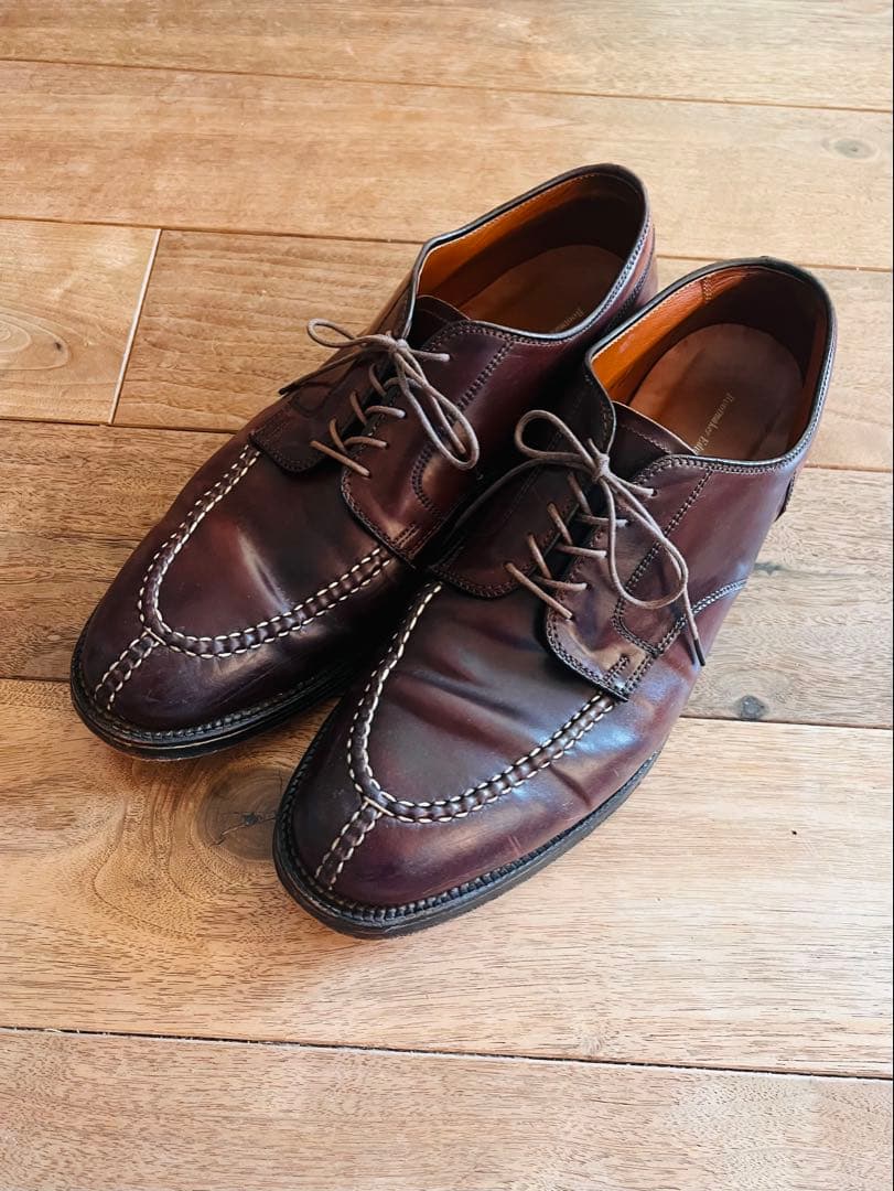 美品 Aldenオールデン コードバン Limited US11 赤茶2450