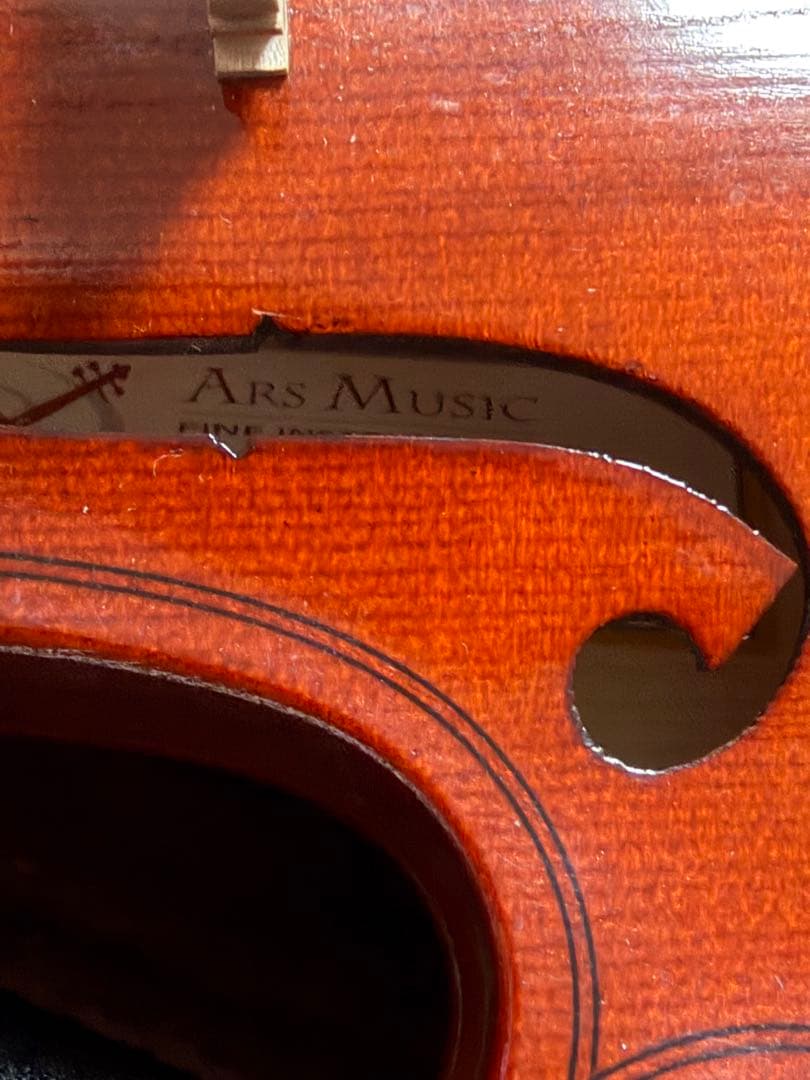 ARS MUSIC 分数バイオリン 1/2 弓・ケース・肩当て付き