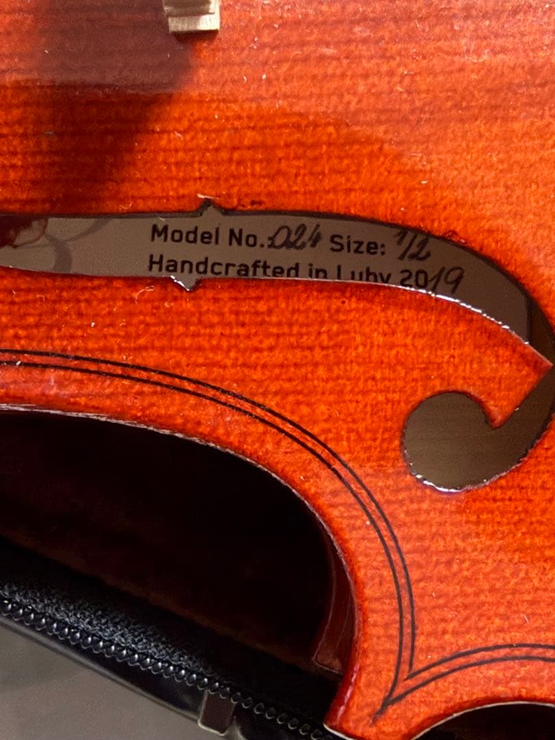 ARS MUSIC 分数バイオリン 1/2 弓・ケース・肩当て付き