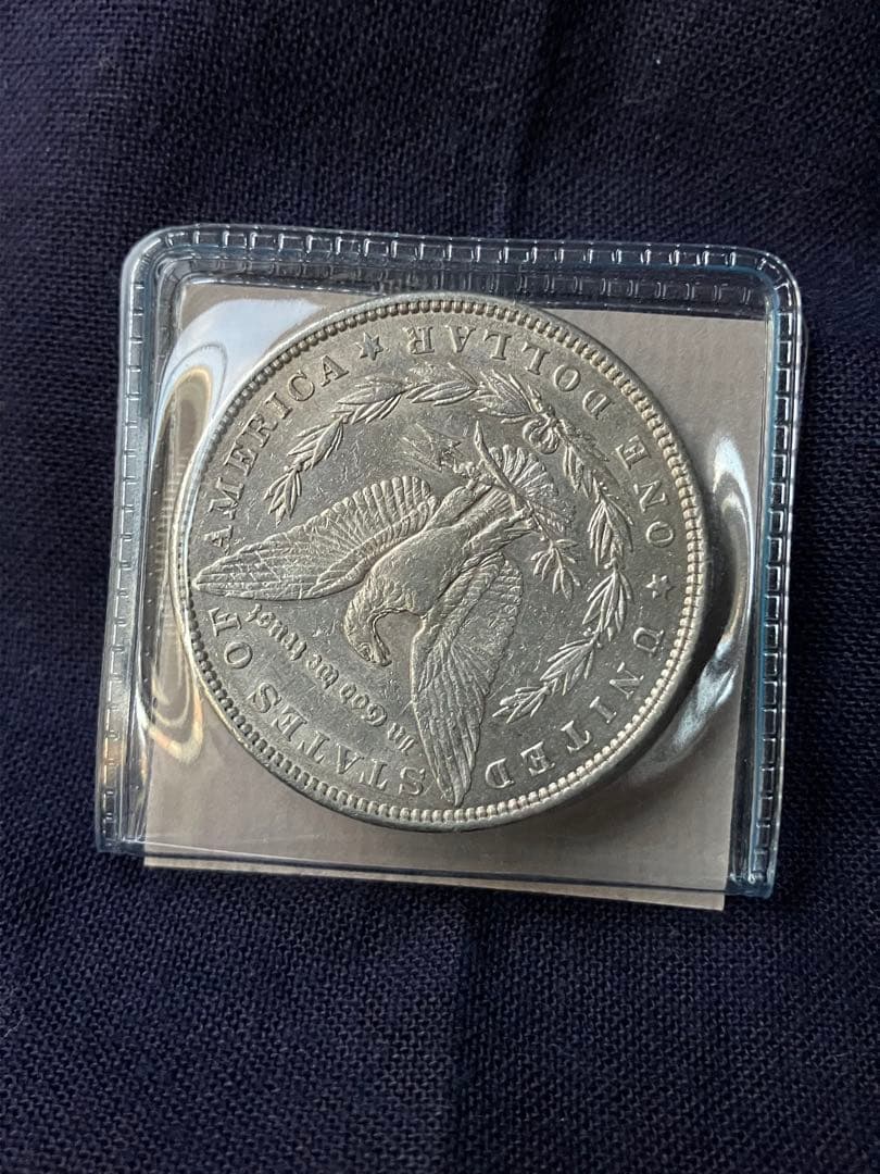 AJXAJ様用　モルガンダラー銀貨　1887年と1889年 の2枚　アメリカ銀貨